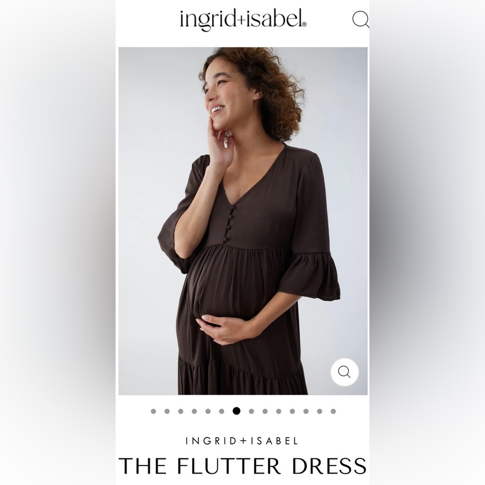 Ingrid+Isabel - The Flutter Dress